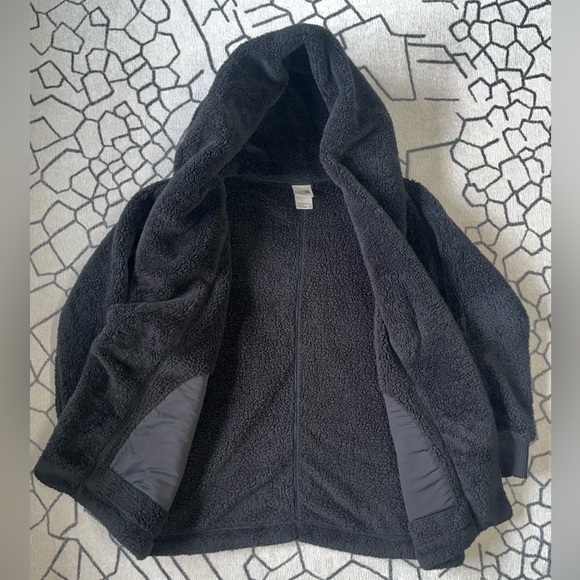 North Face Sherpa Fleece Hooded Jacket - Picture 2 of 9